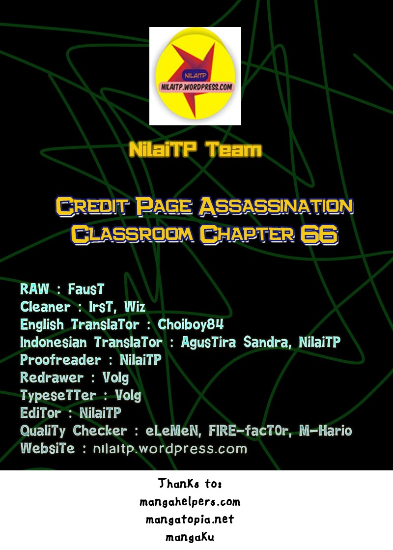Baca Komik Assassination Classroom Chapter 66 Gambar 1