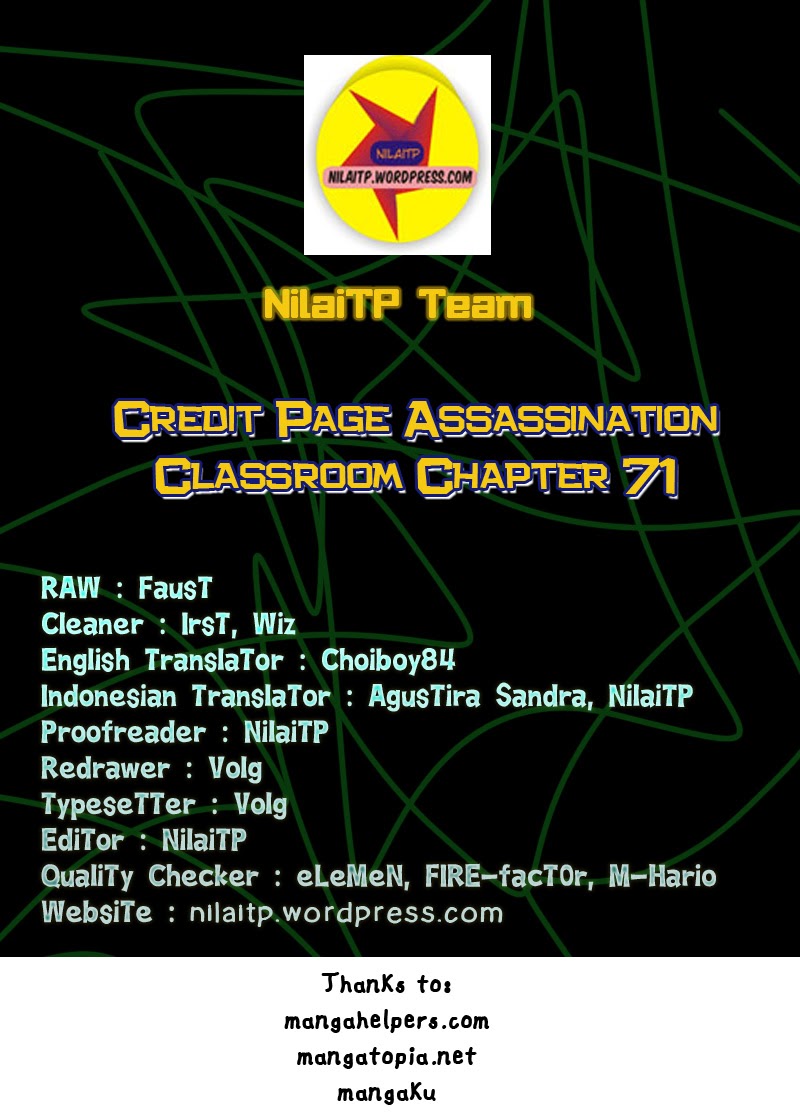 Baca Komik Assassination Classroom Chapter 71 Gambar 1