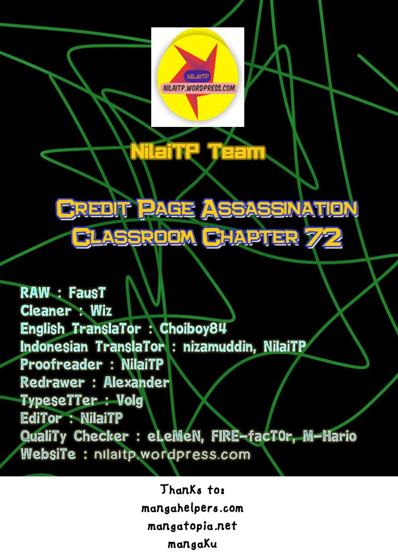 Baca Komik Assassination Classroom Chapter 72 Gambar 1