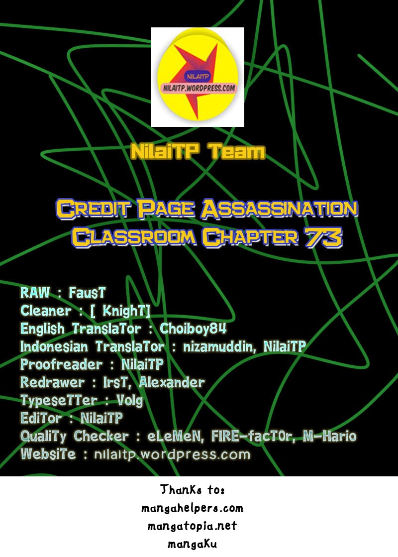 Baca Komik Assassination Classroom Chapter 73 Gambar 1