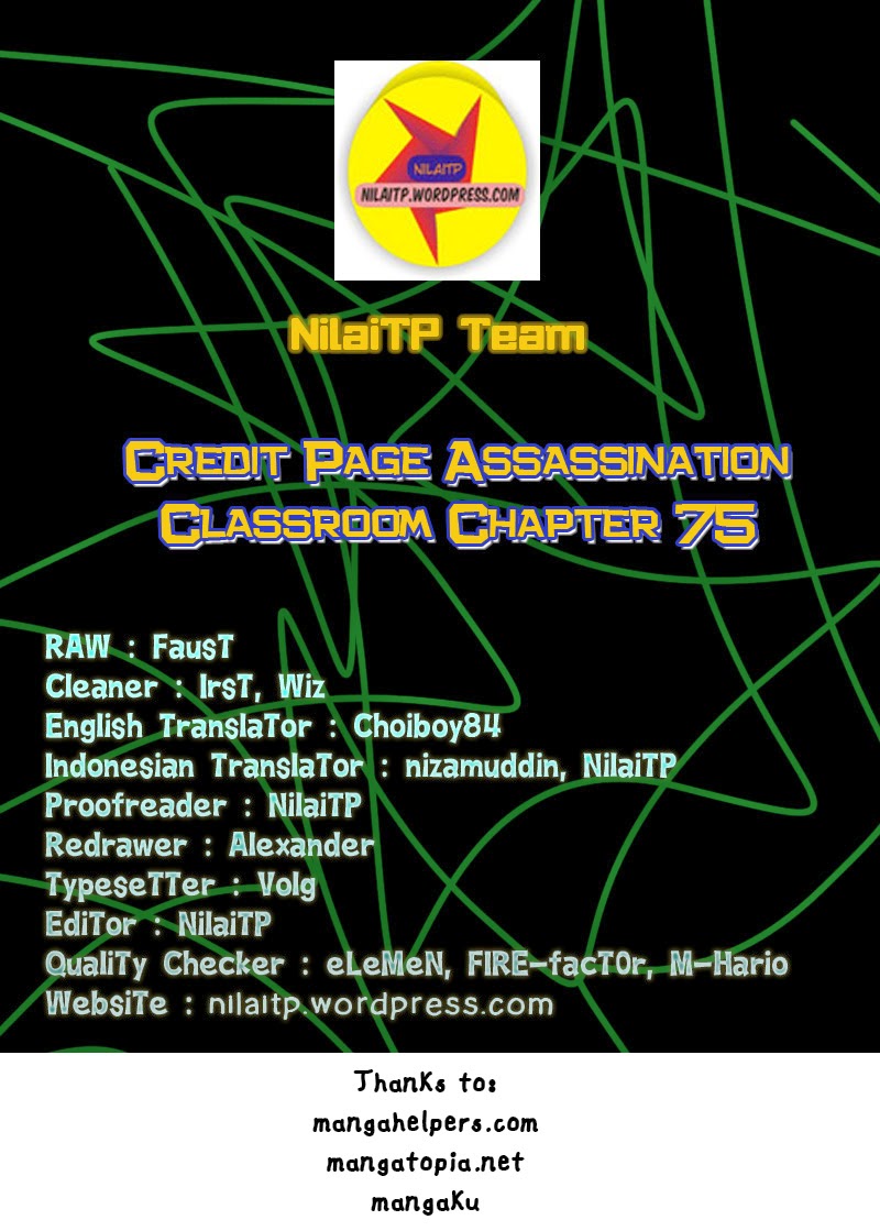 Baca Komik Assassination Classroom Chapter 75 Gambar 1