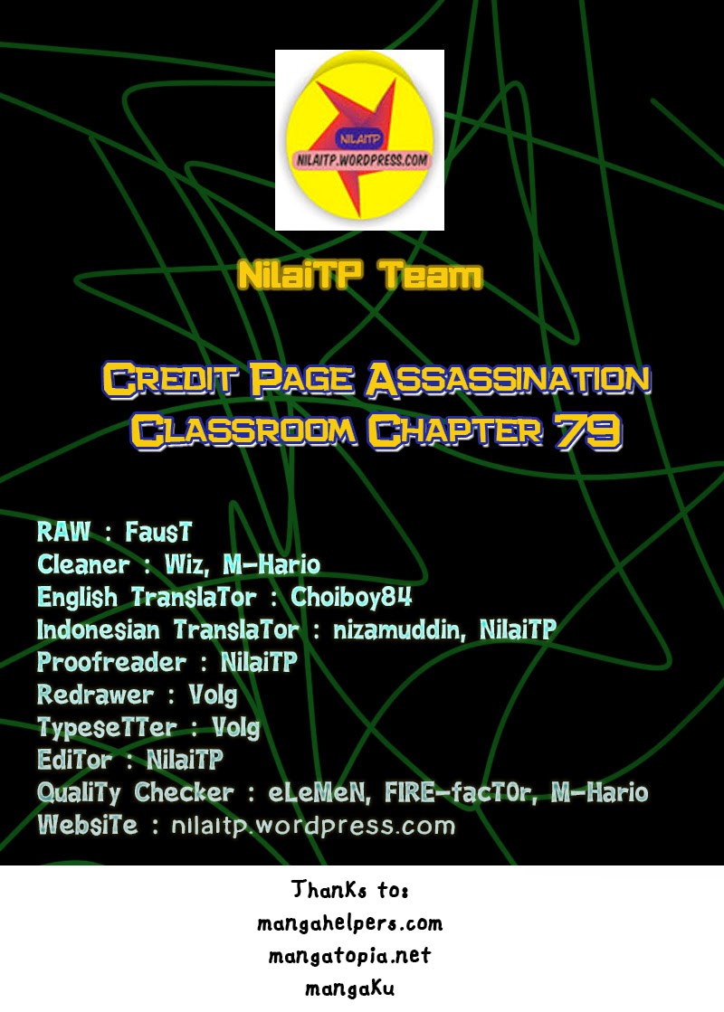 Baca Komik Assassination Classroom Chapter 79 Gambar 1