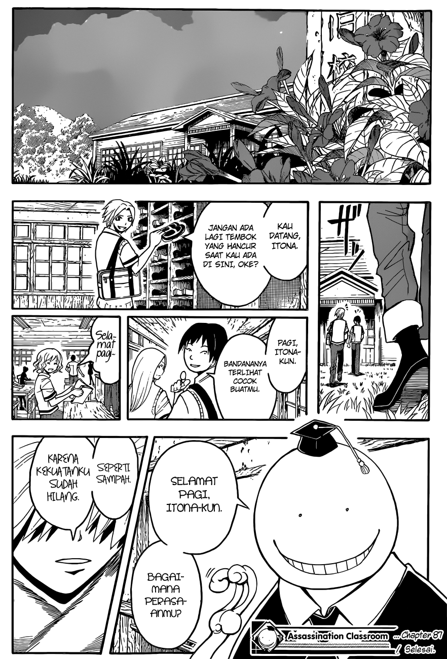 Assassination Classroom Chapter 87 Gambar 20