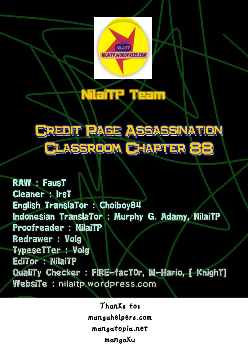 Baca Komik Assassination Classroom Chapter 88 Gambar 1