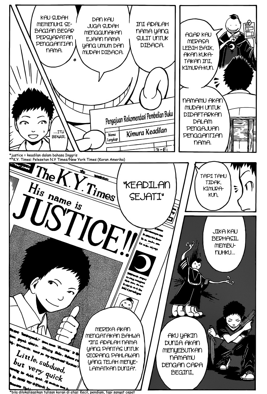 Assassination Classroom Chapter 89 Gambar 17