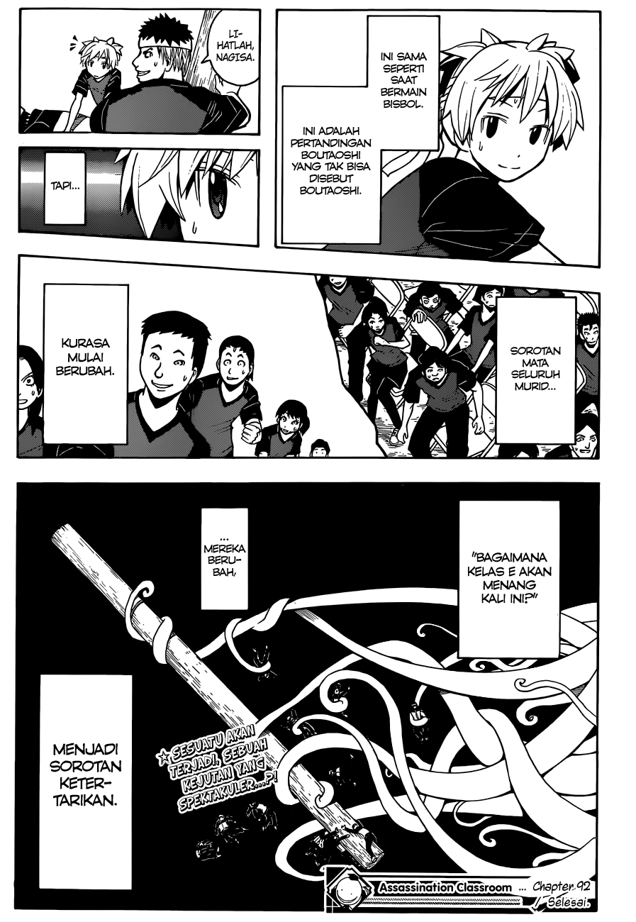 Assassination Classroom Chapter 91 Gambar 20