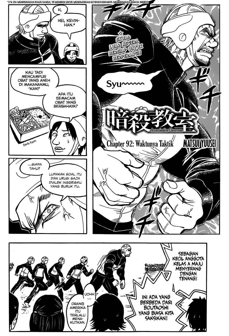 Assassination Classroom Chapter 91 Gambar 3