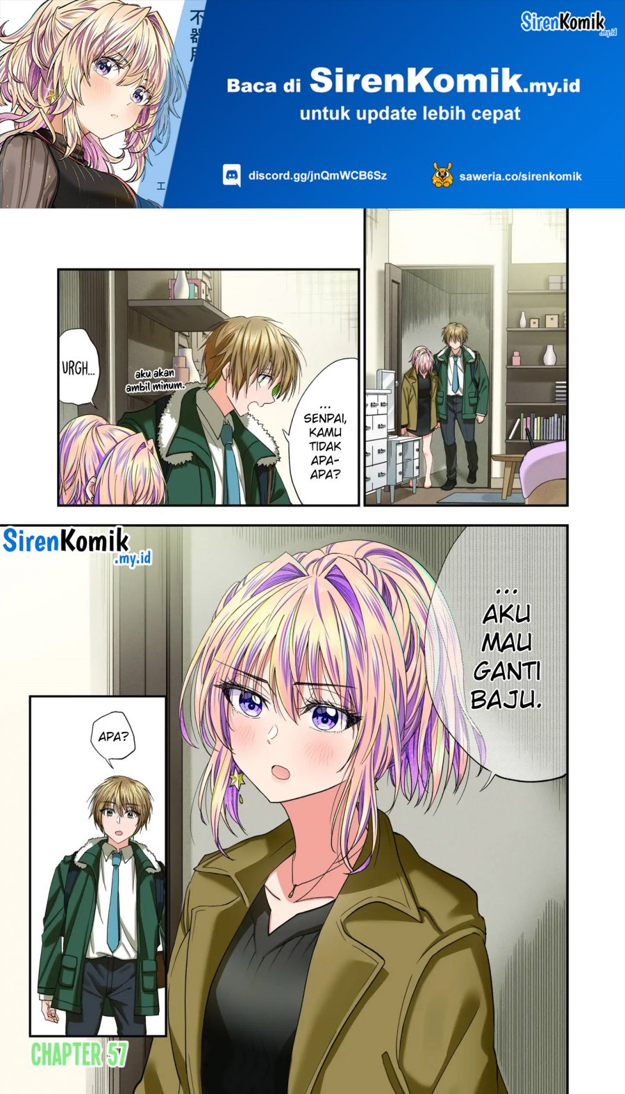 Baca  Awkward Senpai Serialization Chapter 57 Gambar 2