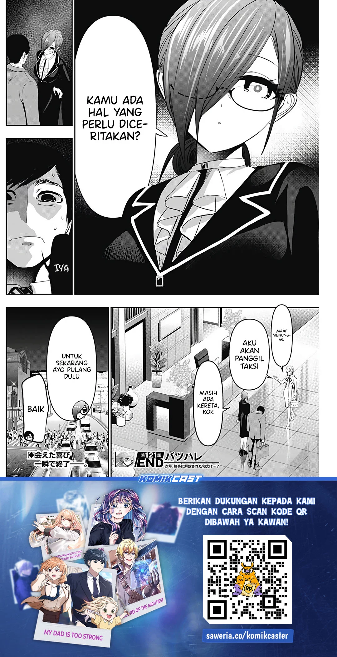 Batsu Harem Chapter 121 Gambar 12