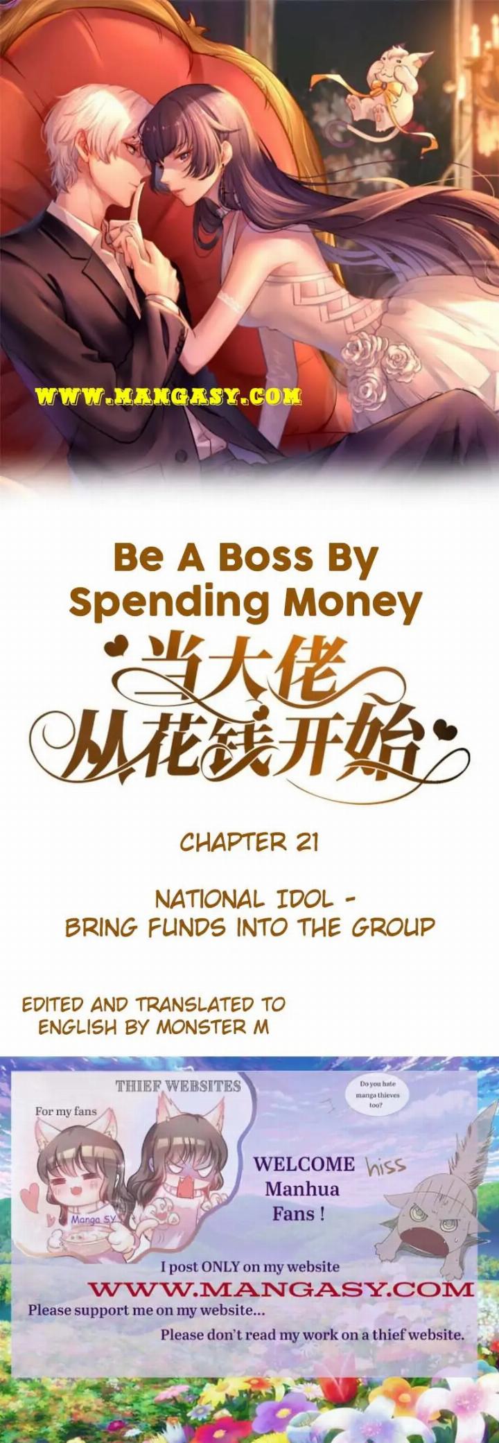 Baca Komik Be a Big Boss From Spending Money Chapter 21 Gambar 1