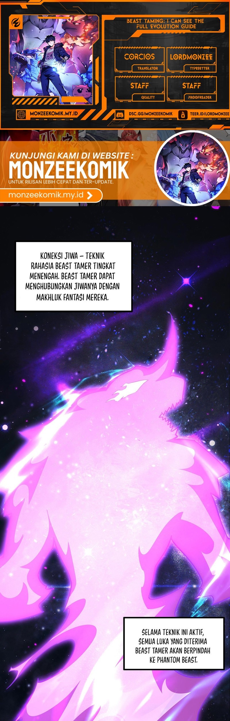 Baca Komik Beast Taming: I Can See the Full Evolution Guide Chapter 16 Gambar 1