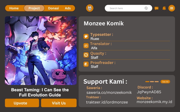 Baca Komik Beast Taming: I Can See the Full Evolution Guide Chapter 3 Gambar 1