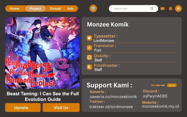 Baca  Beast Taming: I Can See the Full Evolution Guide Chapter 8 Gambar 2