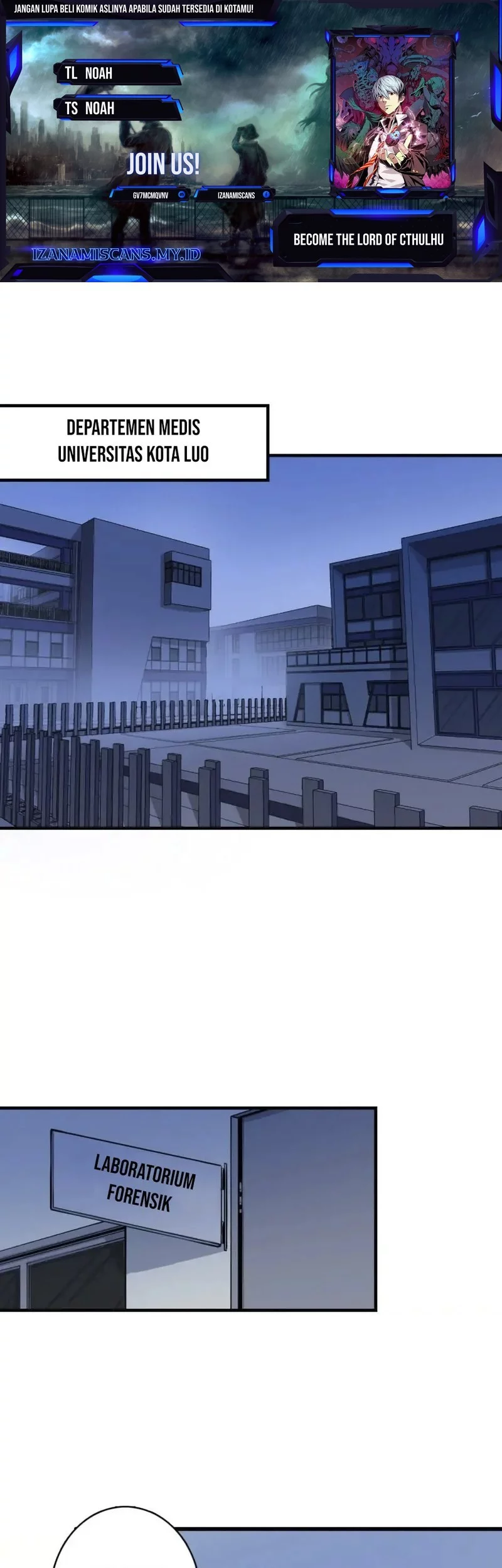 Baca Komik Become The Lord Of Cthulhu Chapter 24 Gambar 1