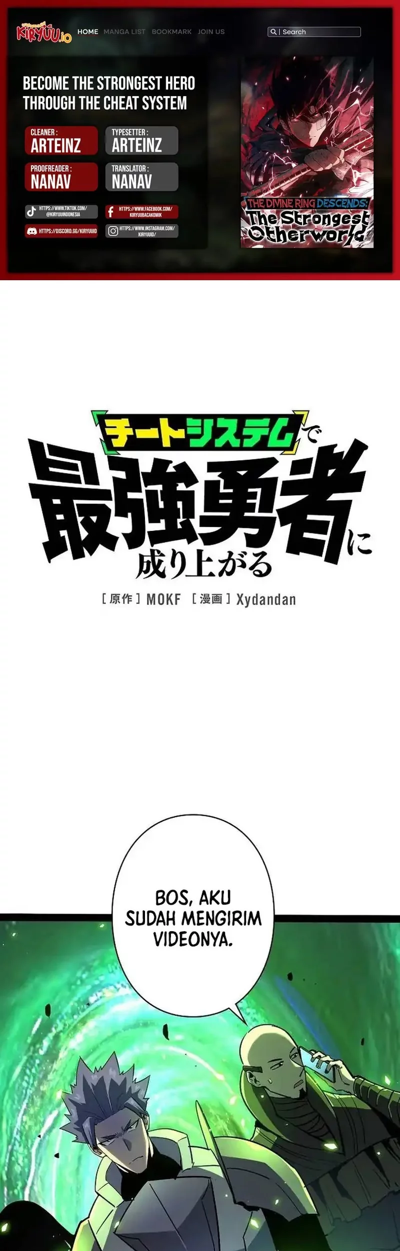 Baca Komik Become the Strongest Hero Through the Cheat System Chapter 80 Gambar 1