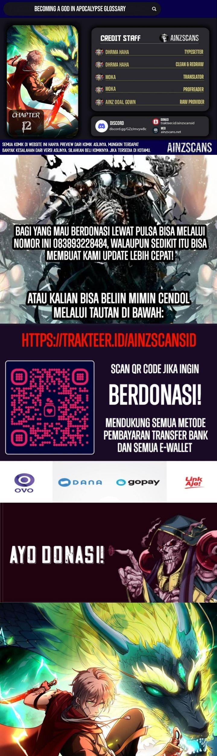 Baca Komik Becoming a God in Apocalypse Glossary Chapter 12 Gambar 1