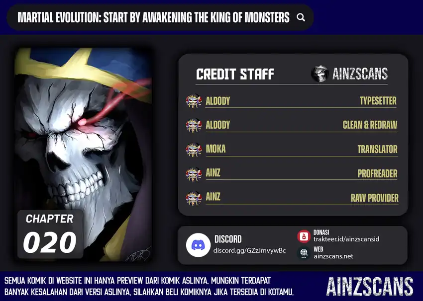 Baca Komik Becoming a God in Apocalypse Glossary Chapter 20 Gambar 1