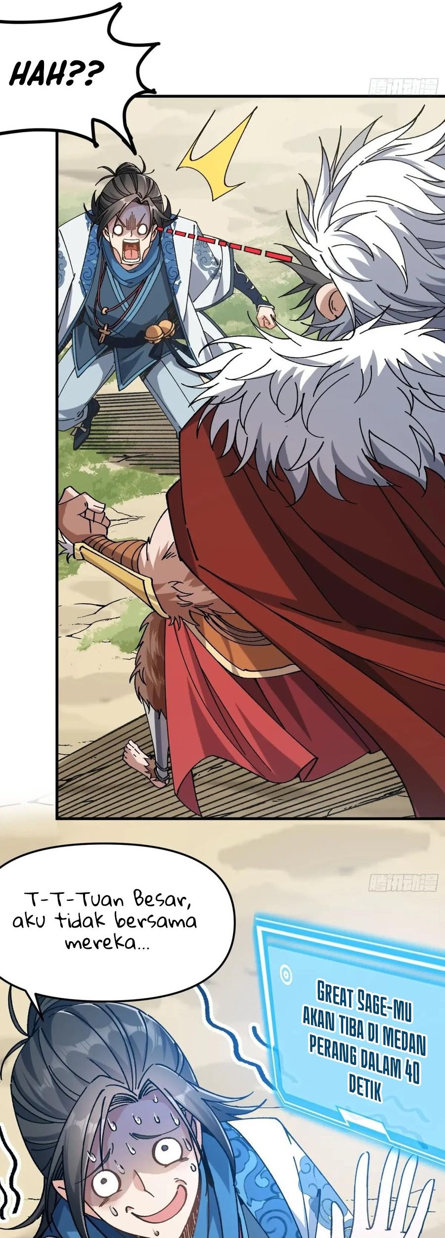 Being Pathetic, My Disciples Keep Me Alive Chapter 2 Gambar 42