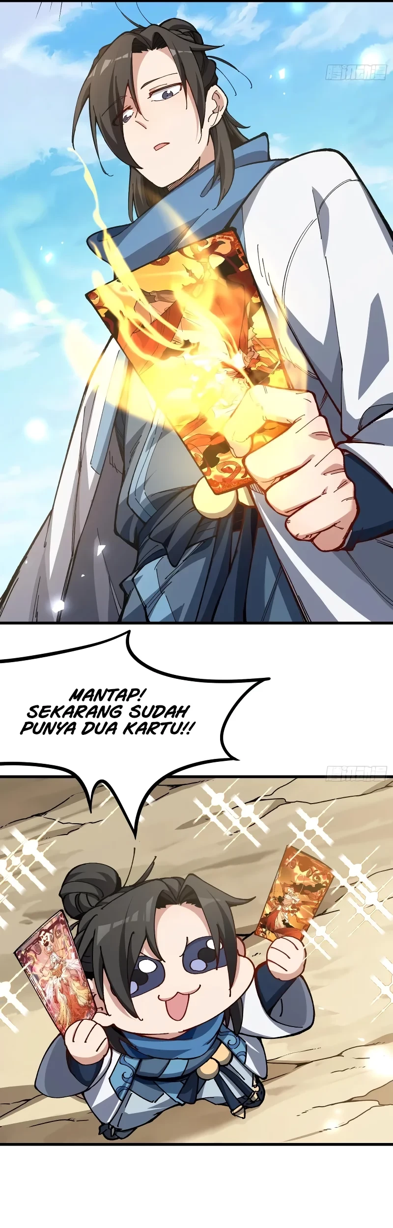 Being Pathetic, My Disciples Keep Me Alive Chapter 55 Gambar 18