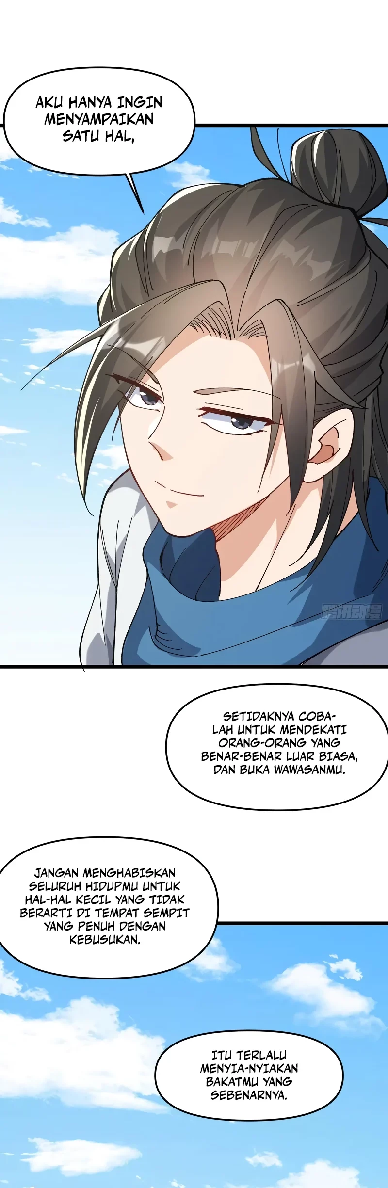 Being Pathetic, My Disciples Keep Me Alive Chapter 55 Gambar 13