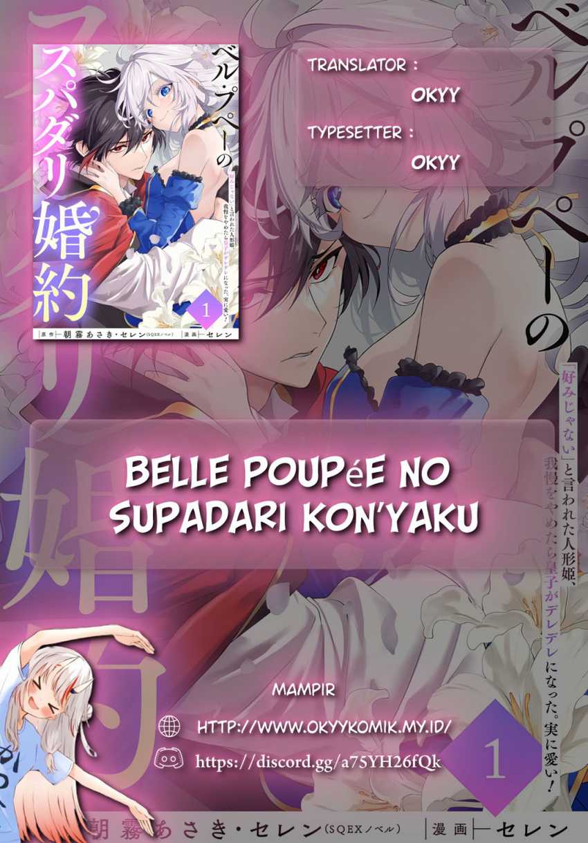 Baca  Belle poupée no Supadari Kon’yaku ~”Konomi ja Nai” to Iwareta Ningyou Hime, Gaman wo Yametara Ouji ga Deredere ni Natta. Jitsu ni Ui!~ Chapter 1 Gambar 2