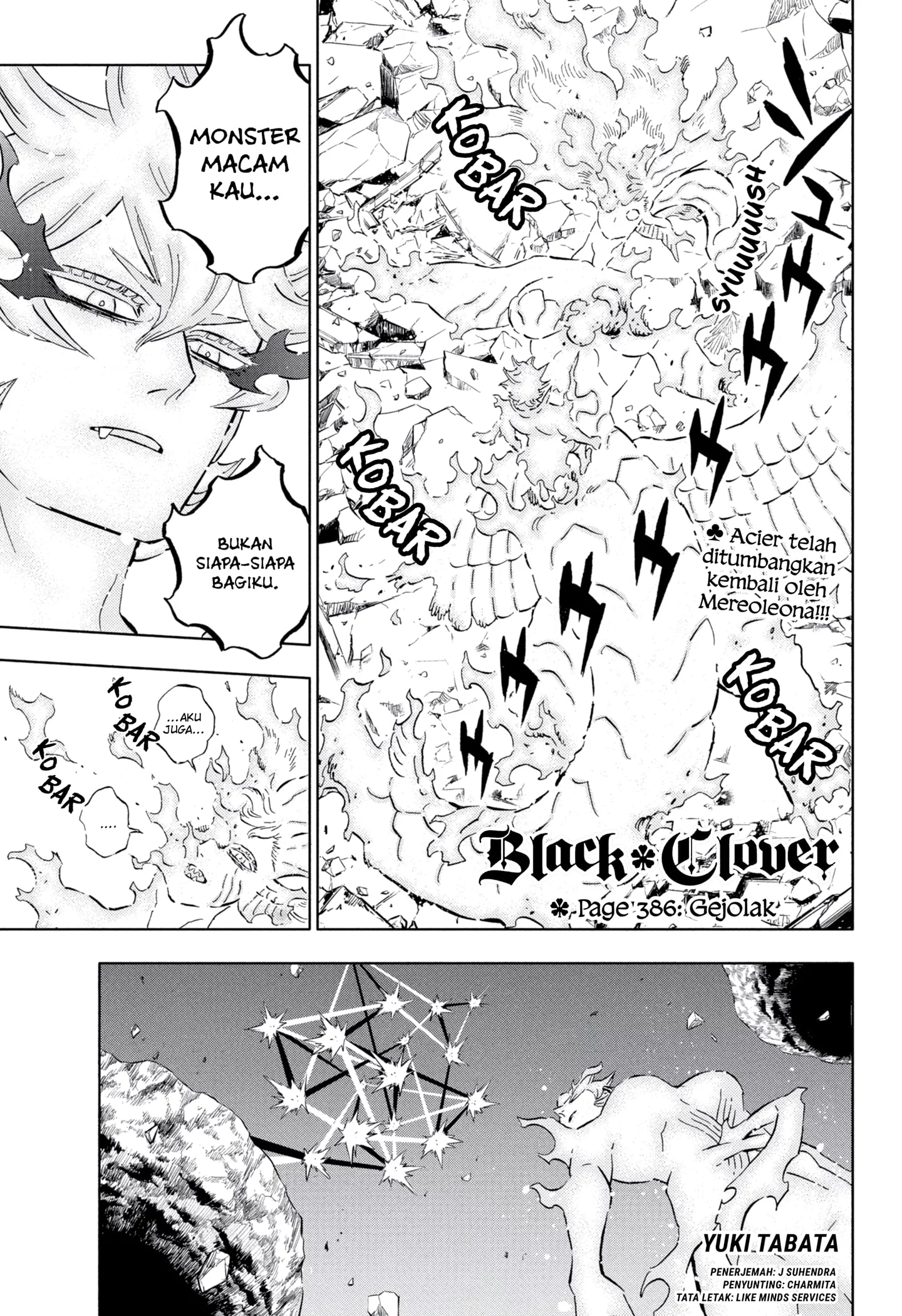 Baca Komik Black Clover Chapter 386 Gambar 1