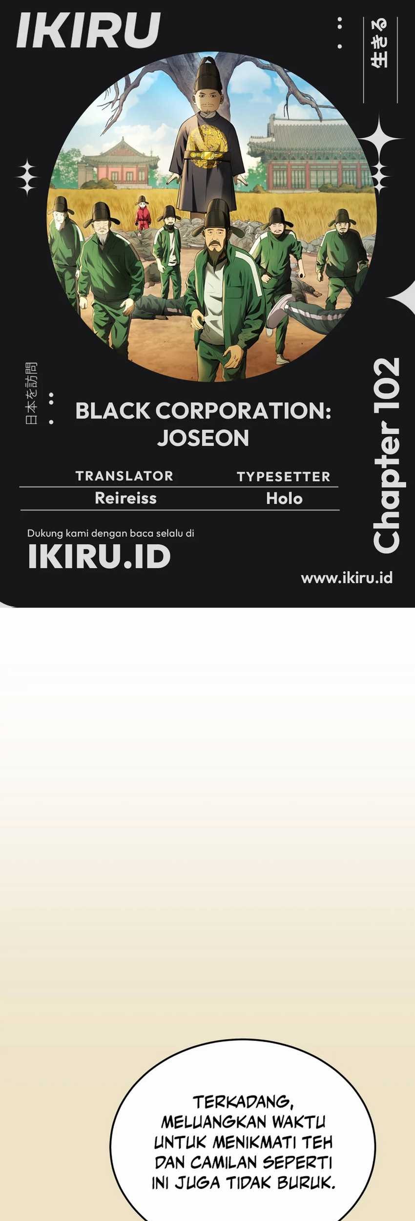 Baca Komik Black Corporation: Joseon Chapter 102 Gambar 1