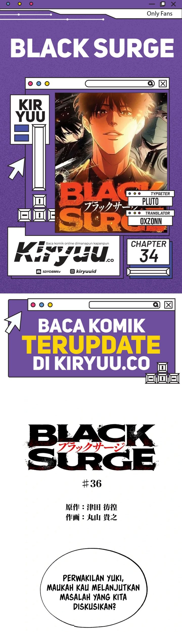 Baca Komik Black Surge Chapter 36 Gambar 1
