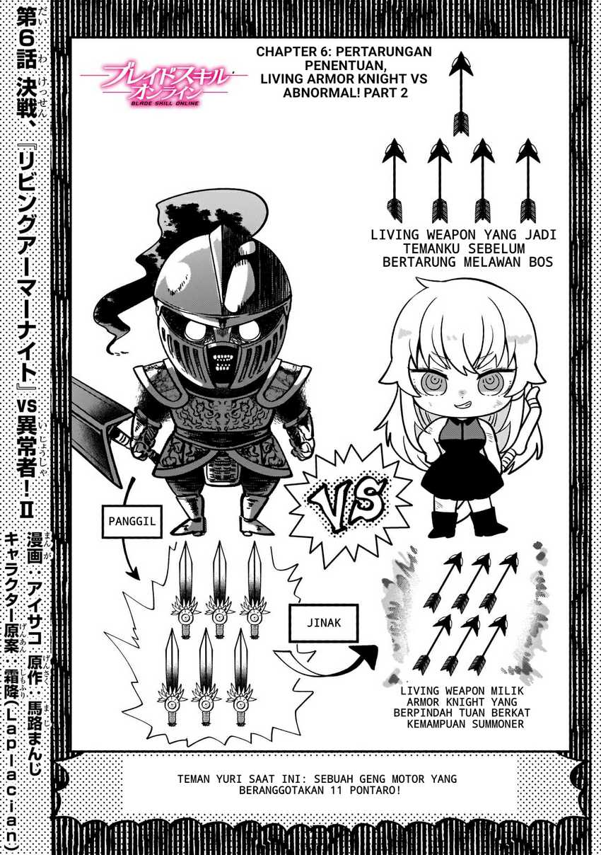 Baca Blade Skill Online: Gomi Shokugyou de Saijaku Bukide Kuso Status no Ore, Itsunomanika “Last Boss” ni Nariagarimasu! Chapter 6 Gambar 2