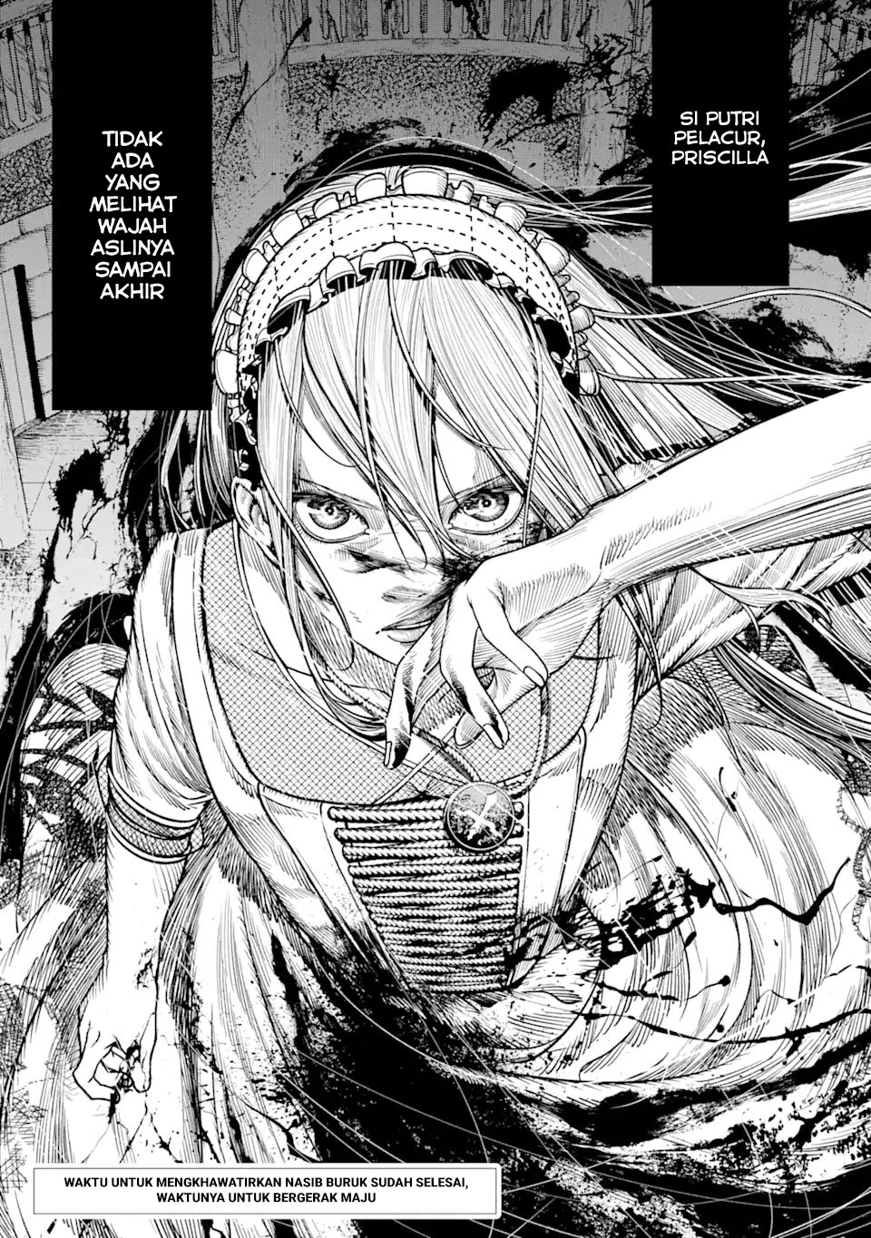 Blood-crawling Princess of a ruined Country Chapter 1.5 Gambar 13