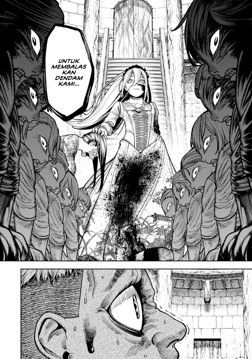 Blood-crawling Princess of a ruined Country Chapter 1.5 Gambar 6