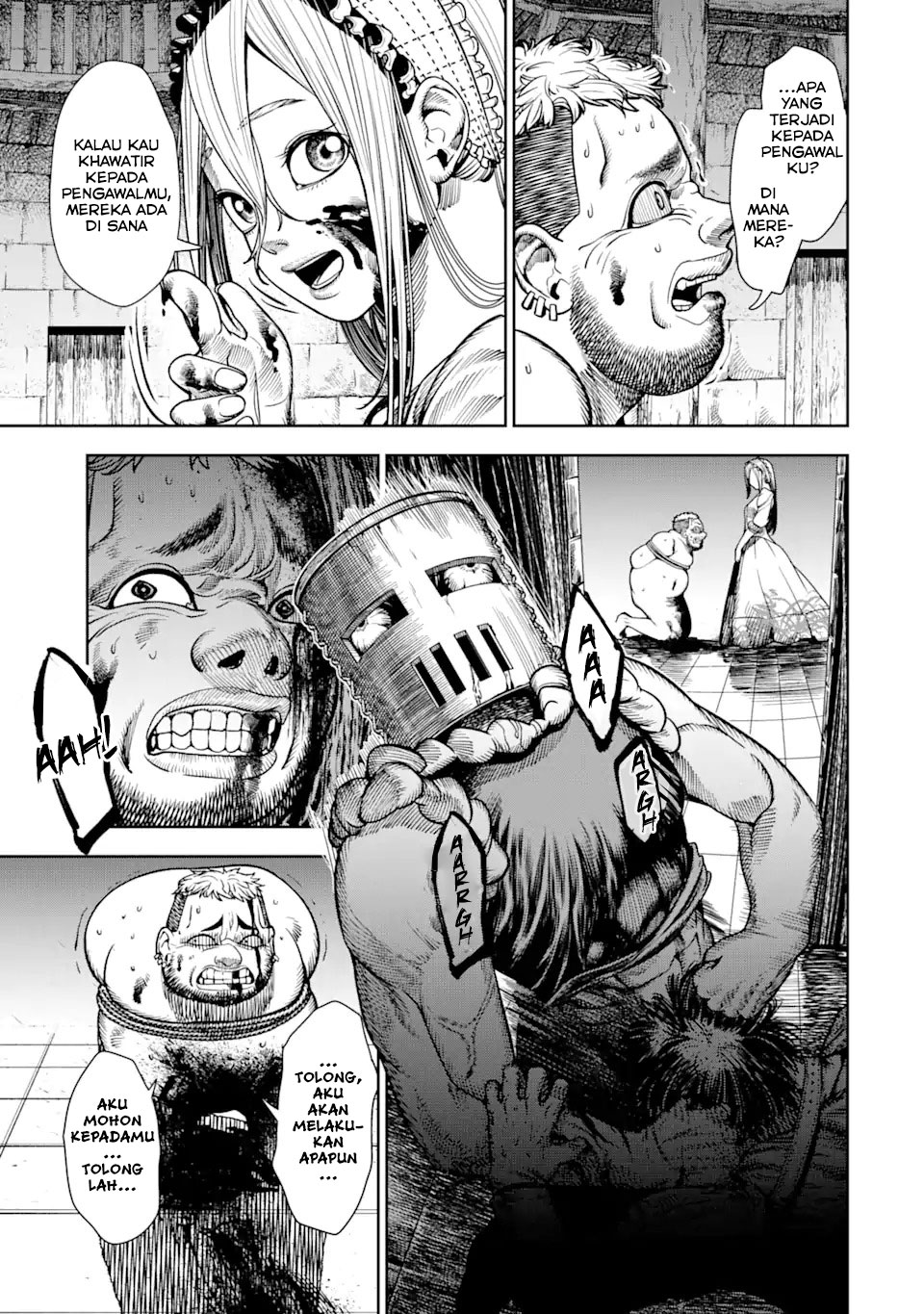 Blood-crawling Princess of a ruined Country Chapter 1.5 Gambar 7