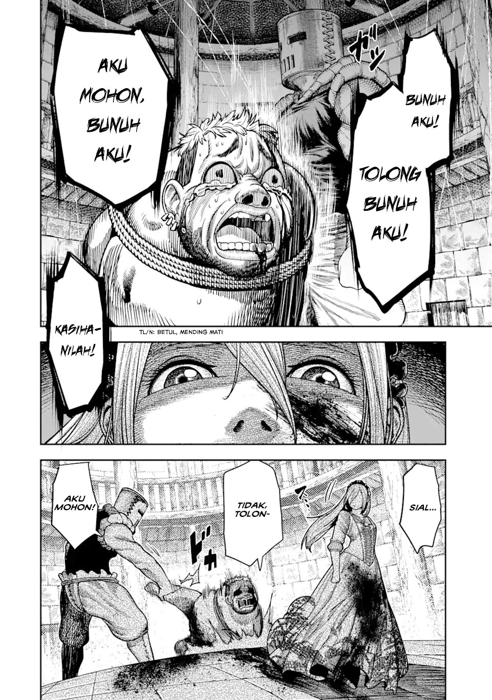 Blood-crawling Princess of a ruined Country Chapter 1.5 Gambar 8