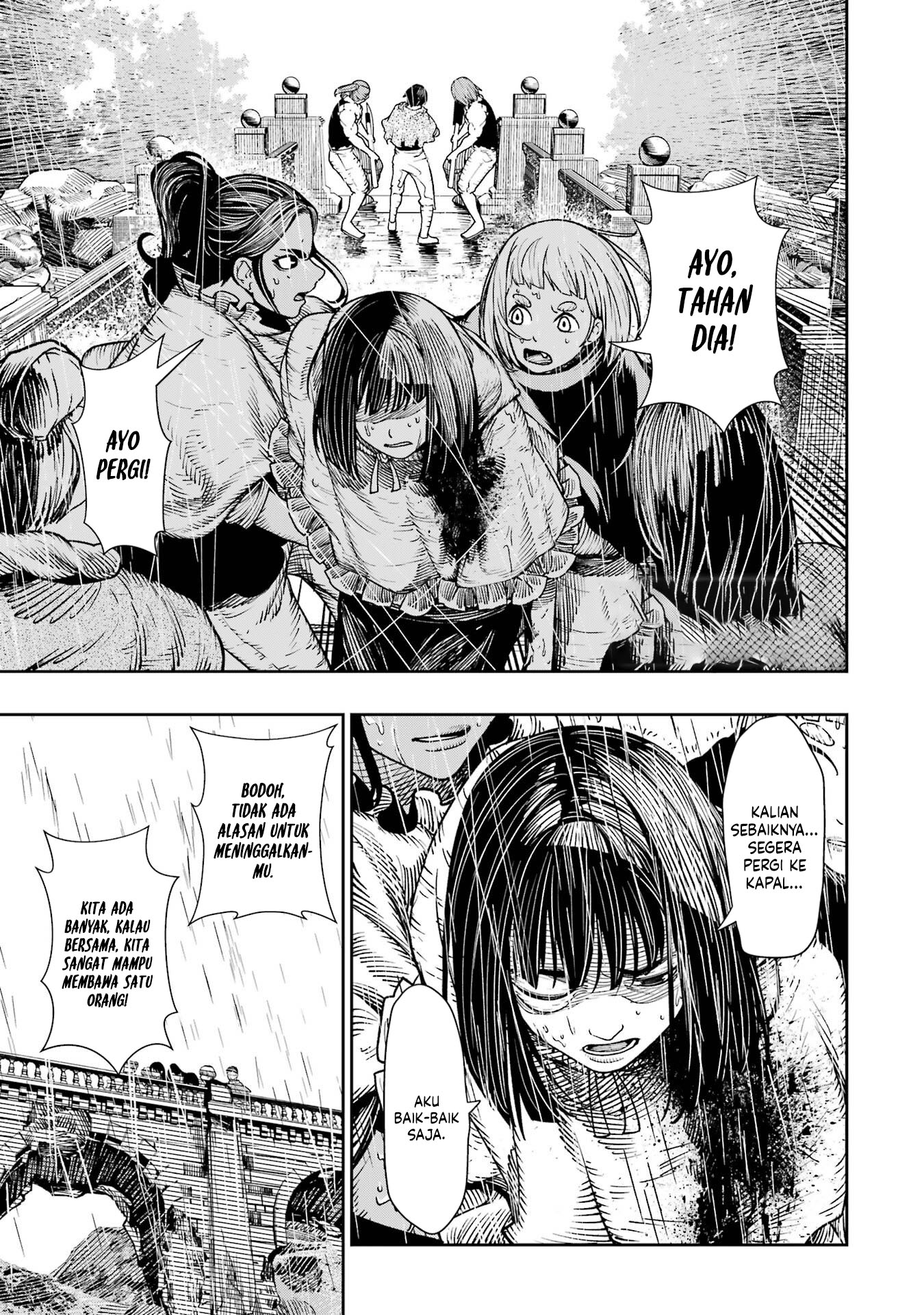 Baca Komik Blood-crawling Princess of a ruined Country Chapter 9 Gambar 1