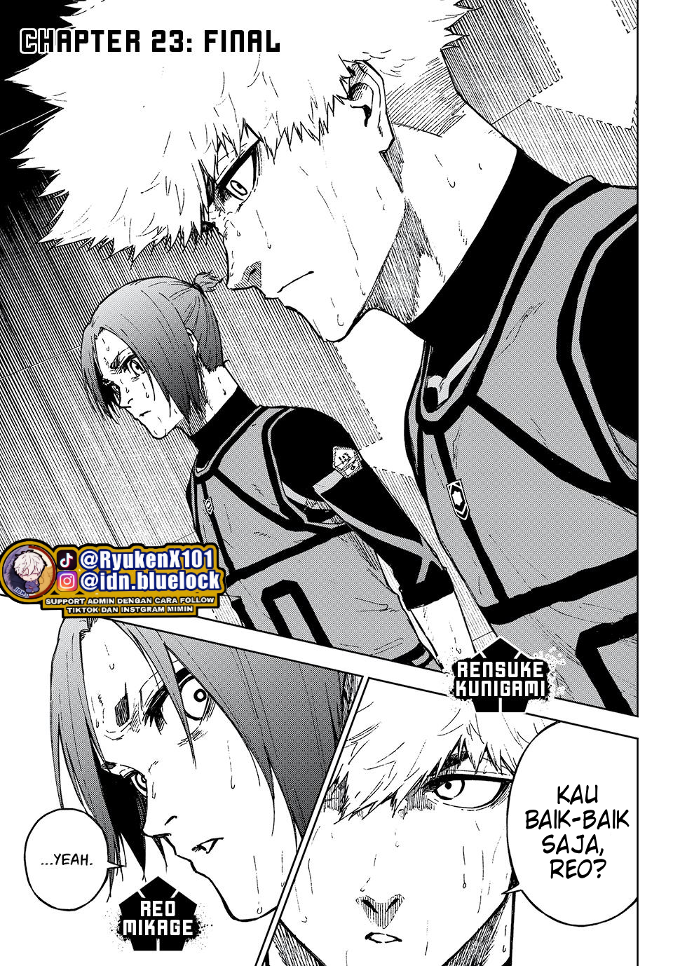 Baca Komik Blue Lock: Episode Nagi Chapter 23 Gambar 1