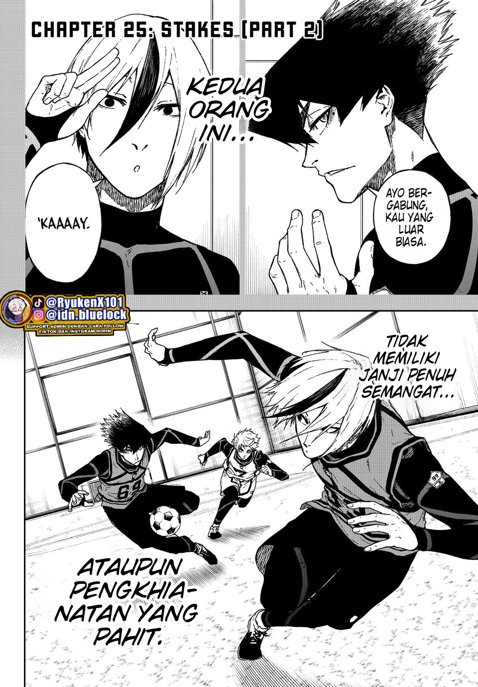Baca Komik Blue Lock: Episode Nagi Chapter 25 Gambar 1