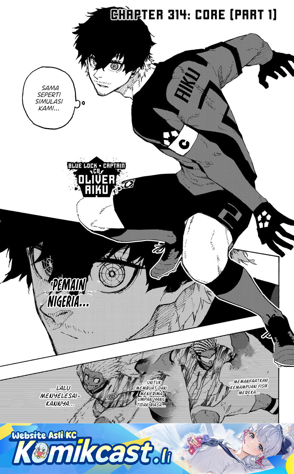 Baca Komik Blue Lock Chapter 314 Gambar 1