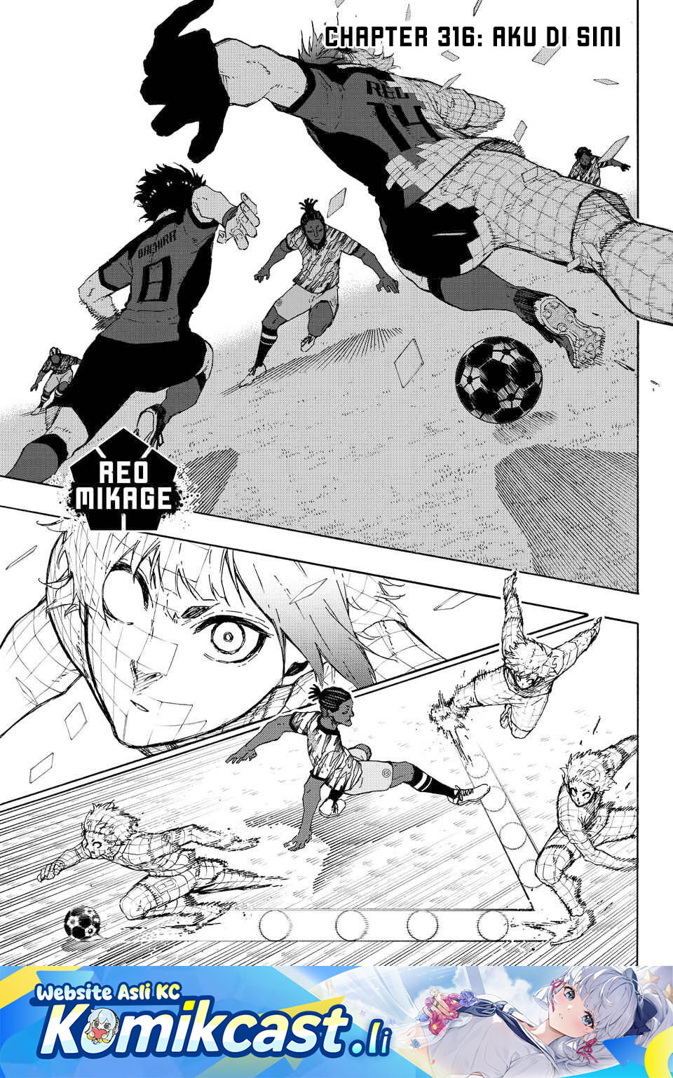 Baca Komik Blue Lock Chapter 316 Gambar 1