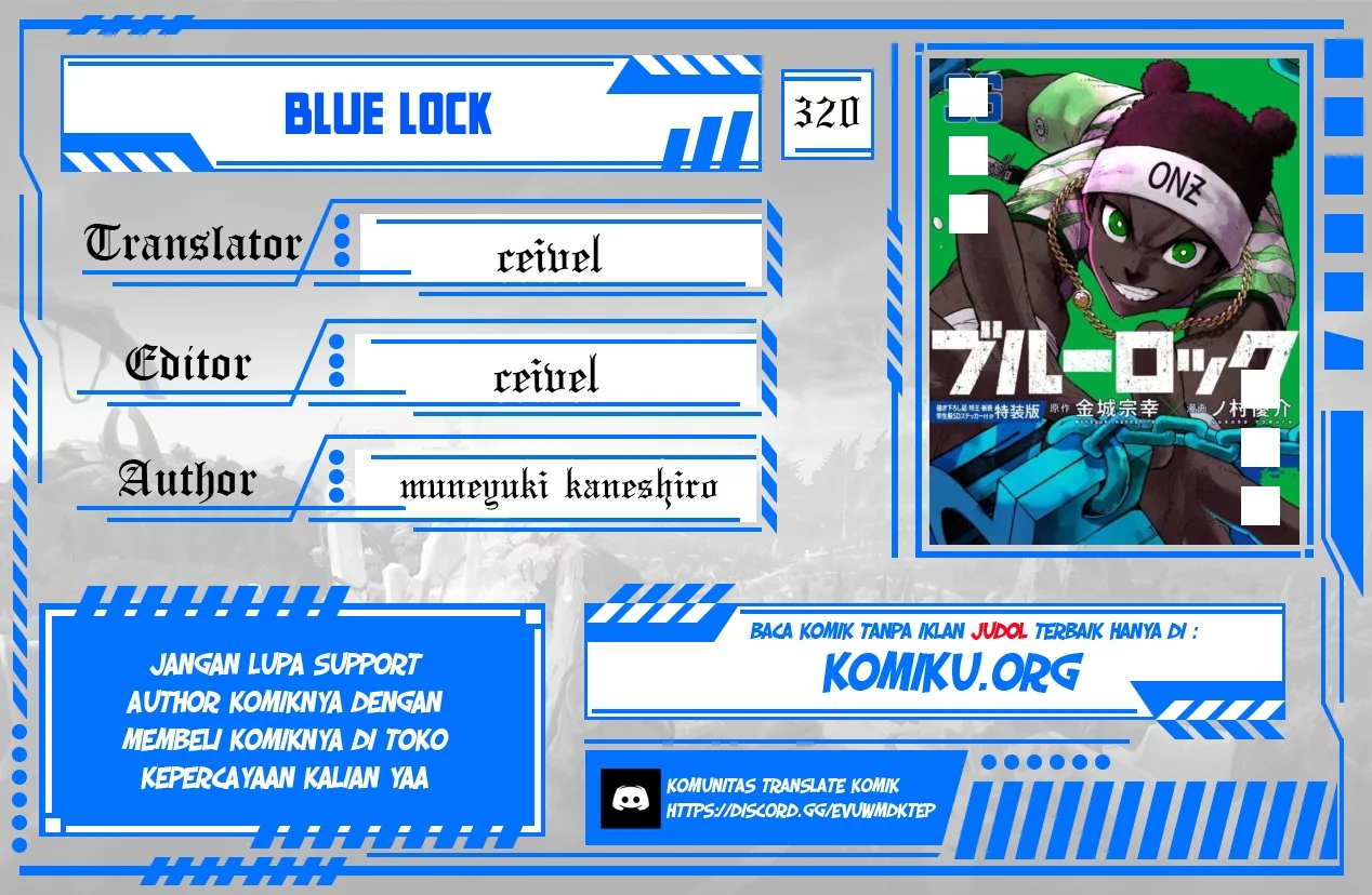 Baca Komik Blue Lock Chapter 320 Gambar 1