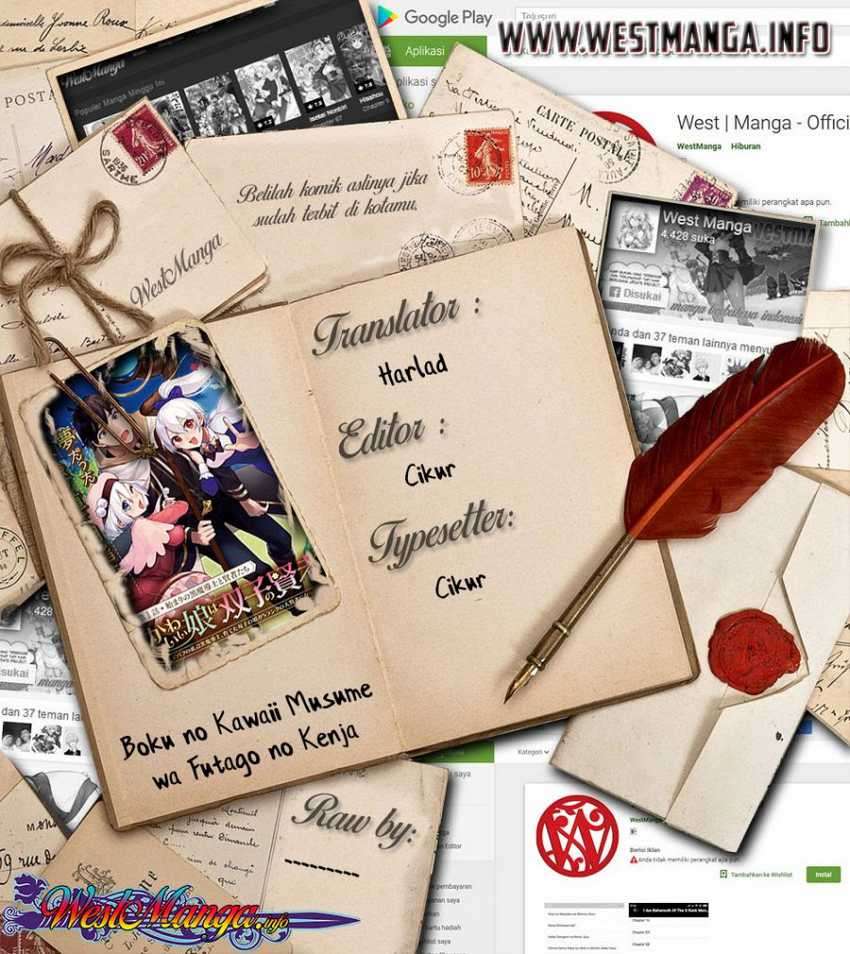 Boku no kawai musume wa futago no kenja ~tokugi ga debafu no teihen kuro madoushi, sodateta futago no musume ga S rank no dai kenja ni natte shimau~ Chapter 1.2 Gambar 3