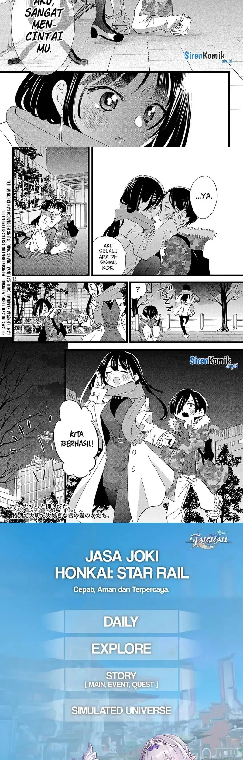 Boku no Kokoro no Yabai yatsu Chapter 168 Gambar 7