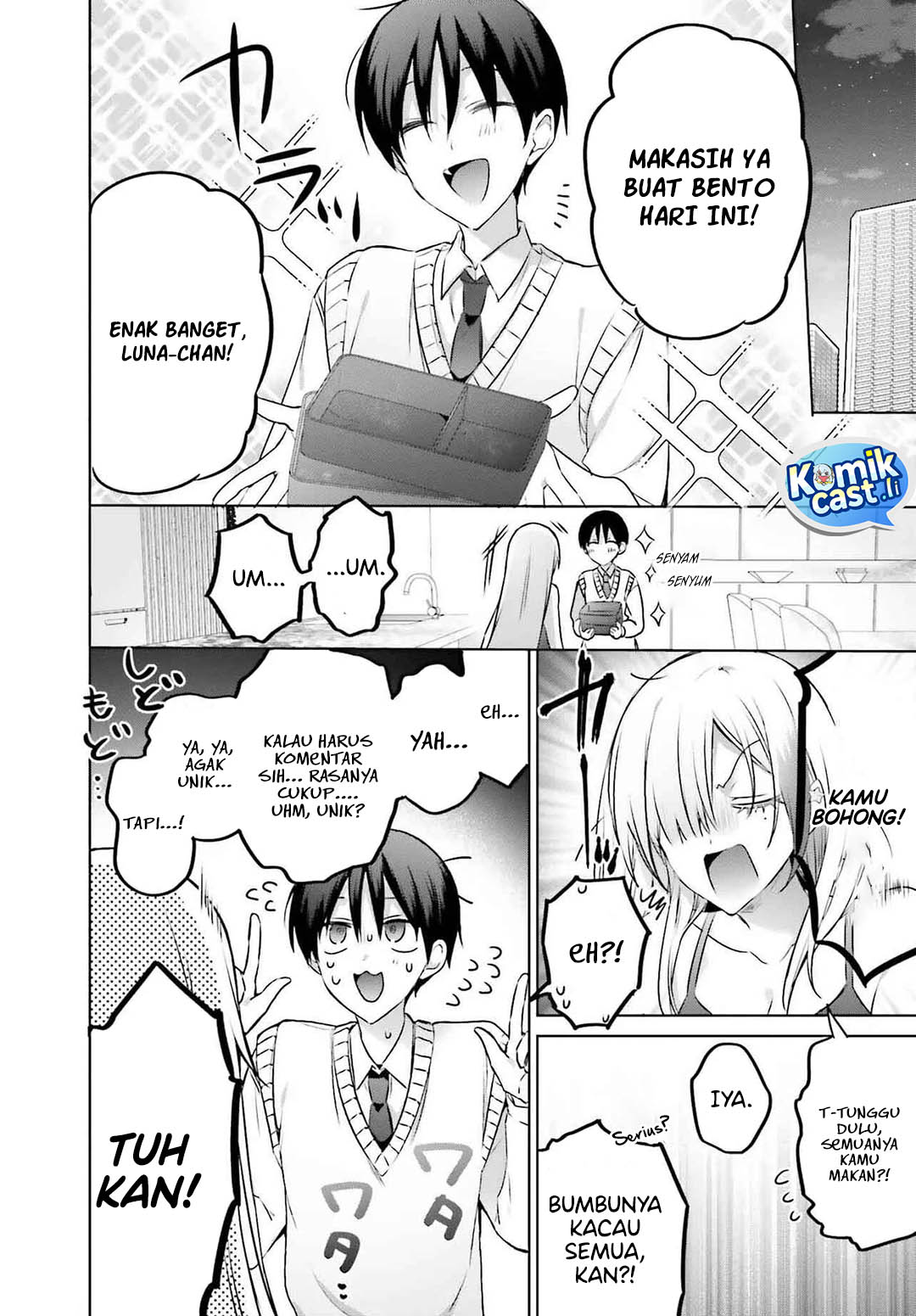 Boku to kimi (gyaru) ga fūfu ni naru made Chapter 22 Gambar 14