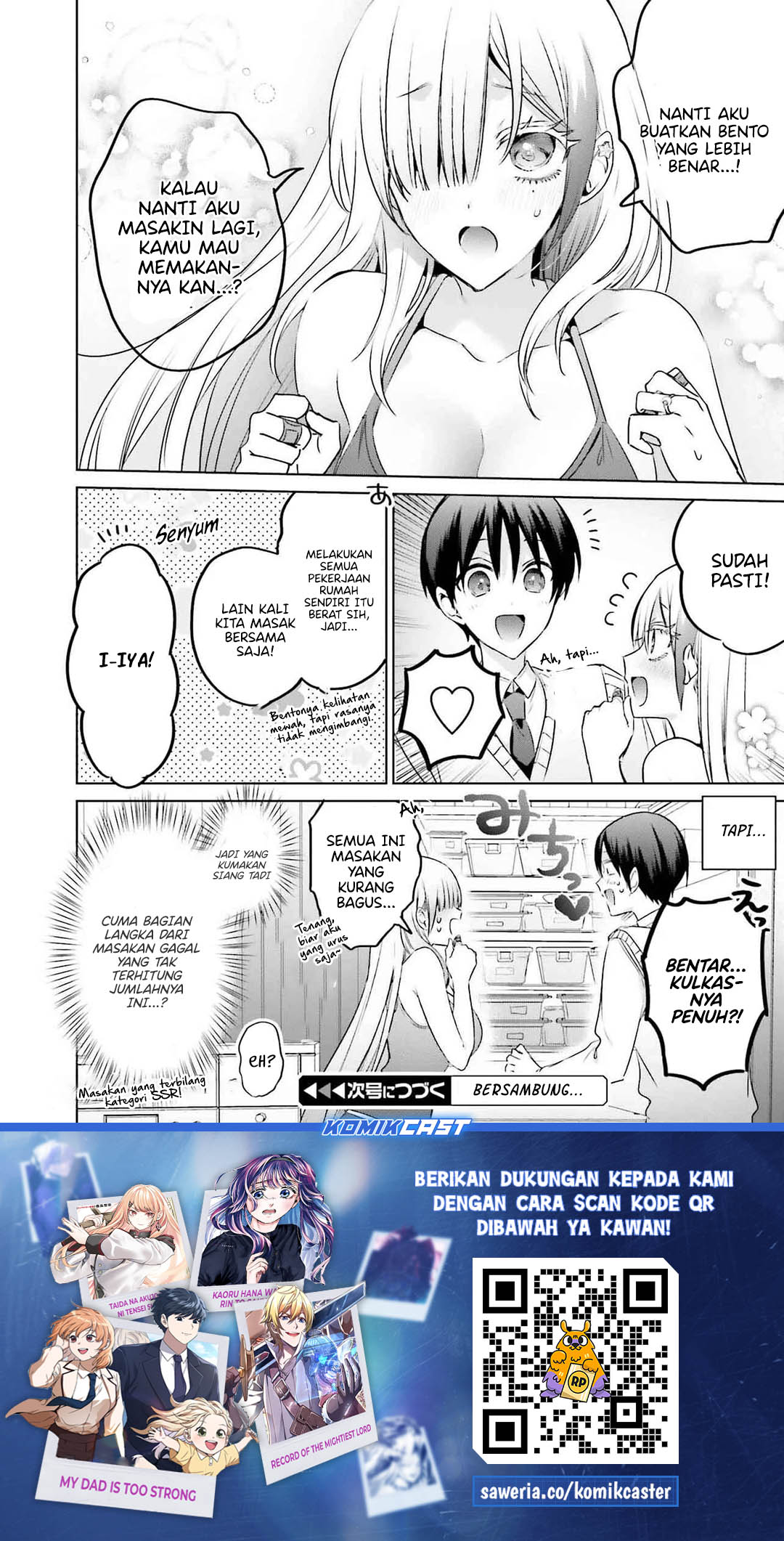 Boku to kimi (gyaru) ga fūfu ni naru made Chapter 22 Gambar 16