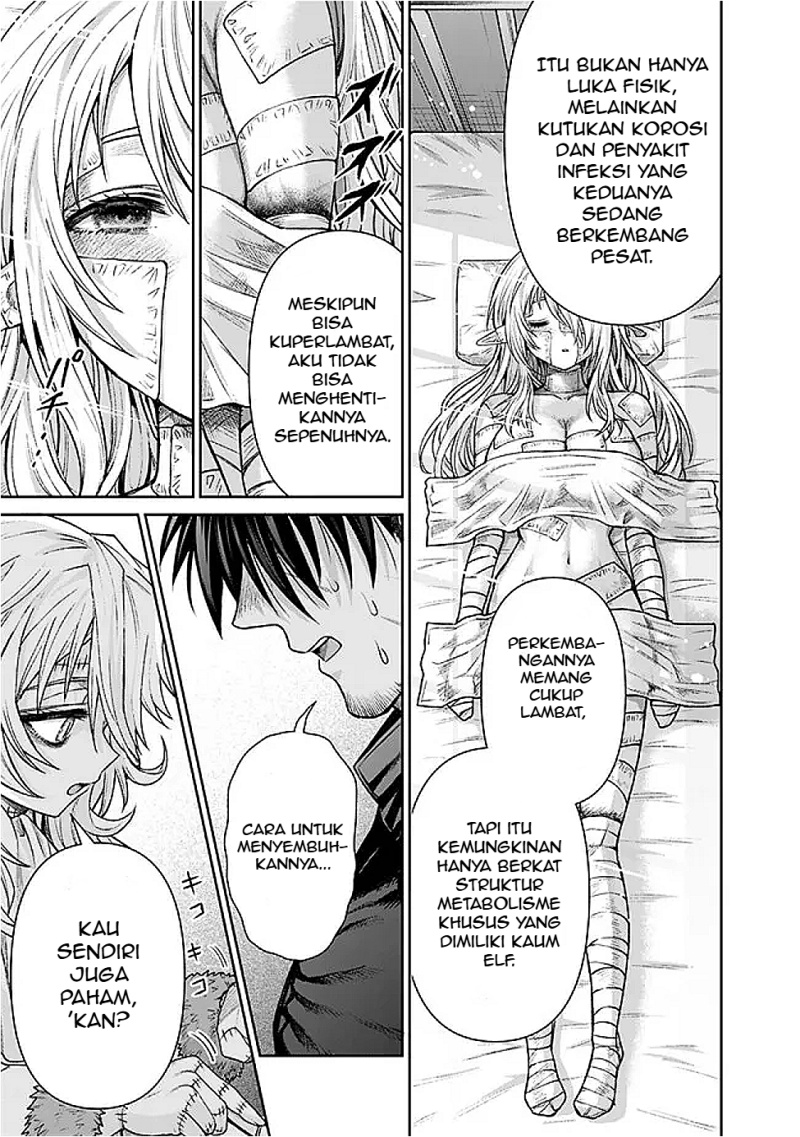 Boroboro no Elf-san wo Shiawase ni Suru Kusuriuri-san Chapter 11 Gambar 16