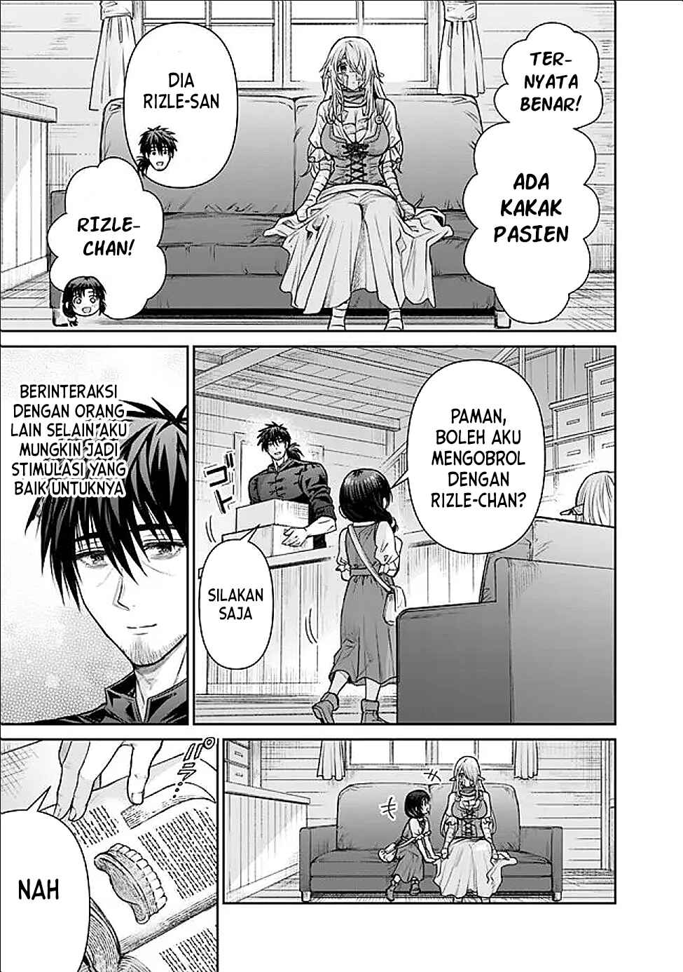 Boroboro no Elf-san wo Shiawase ni Suru Kusuriuri-san Chapter 3 Gambar 5