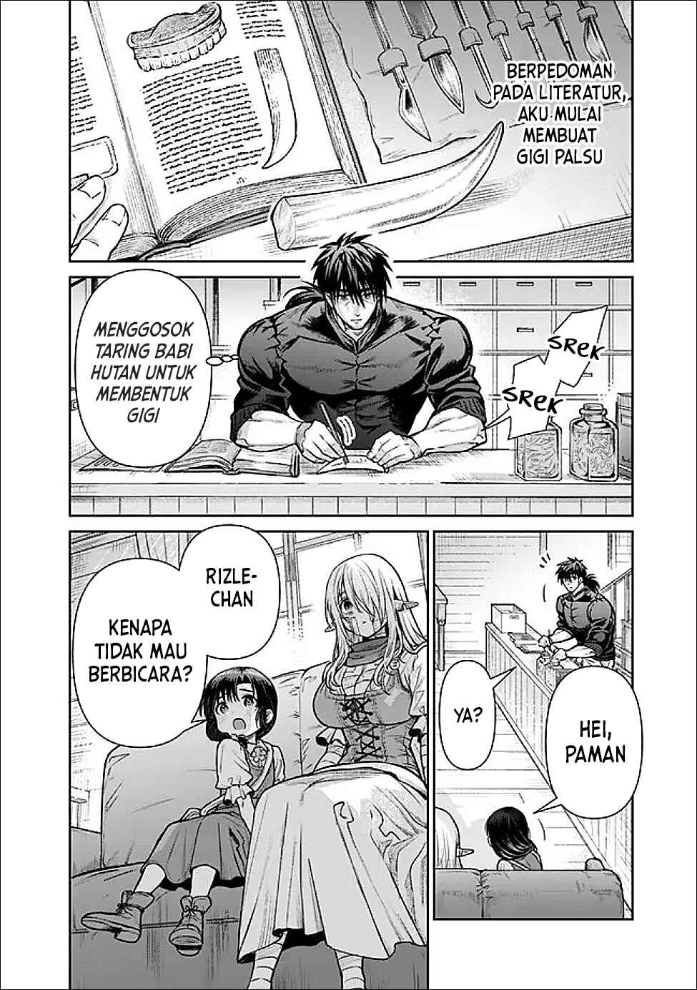 Boroboro no Elf-san wo Shiawase ni Suru Kusuriuri-san Chapter 3 Gambar 6