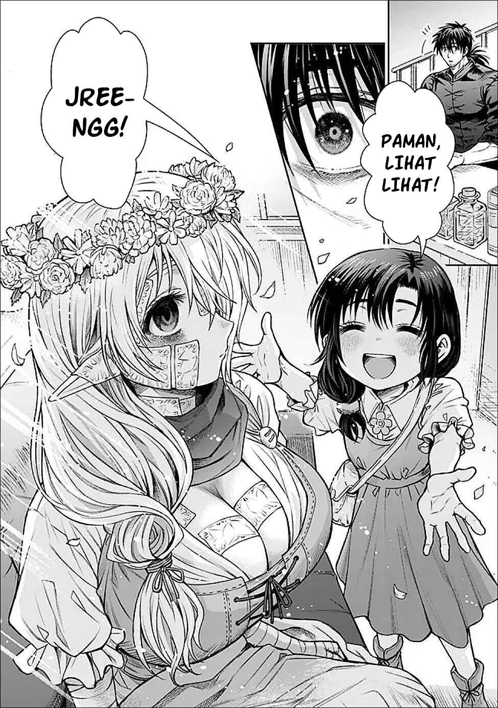 Boroboro no Elf-san wo Shiawase ni Suru Kusuriuri-san Chapter 3 Gambar 8