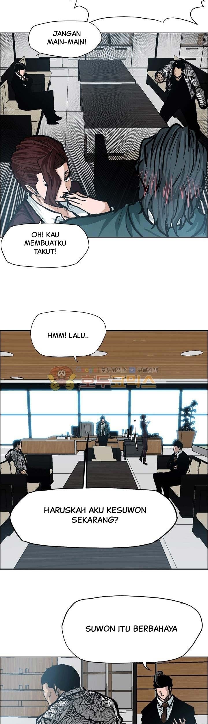 Boss in School Chapter 136 Gambar 16