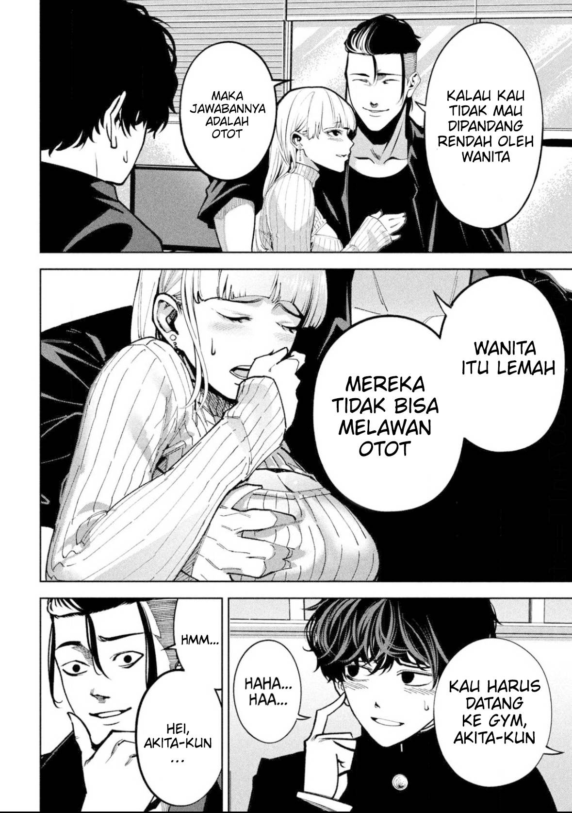 Bouryoku Banzai Chapter 4 Gambar 7