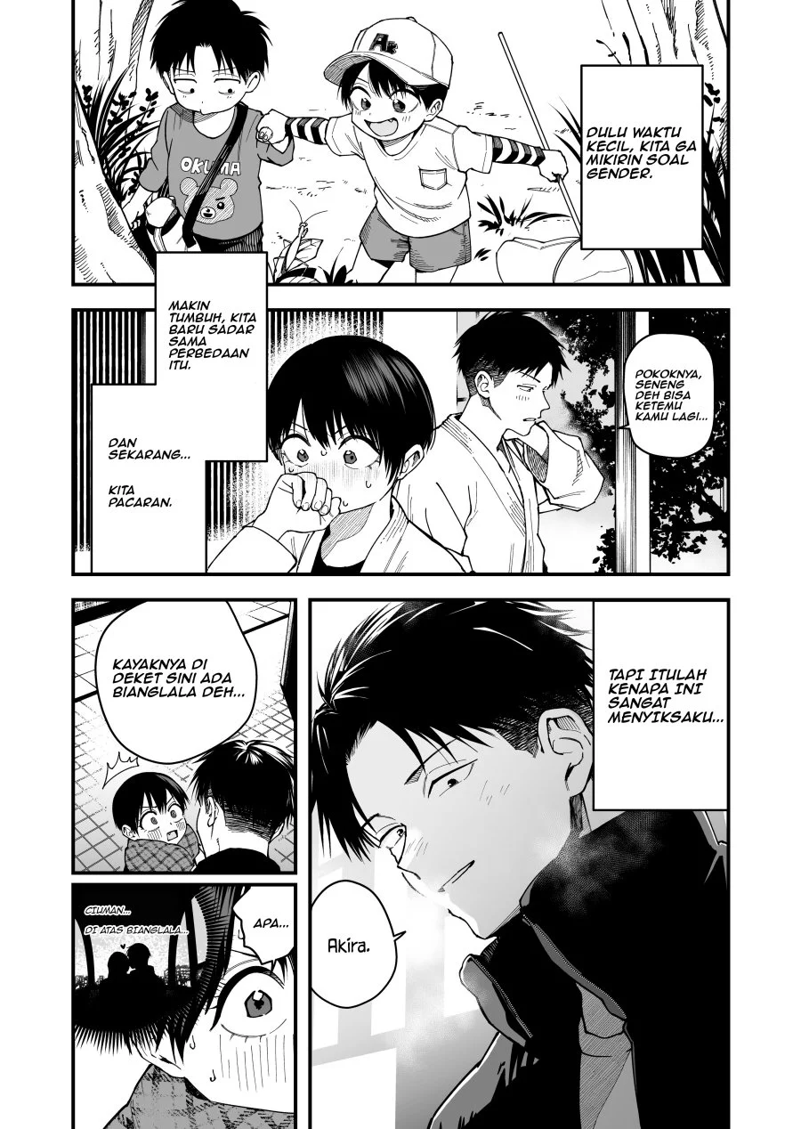 Baca Komik Boyish Kanojo ga Kawai-sugiru Chapter 13 Gambar 1